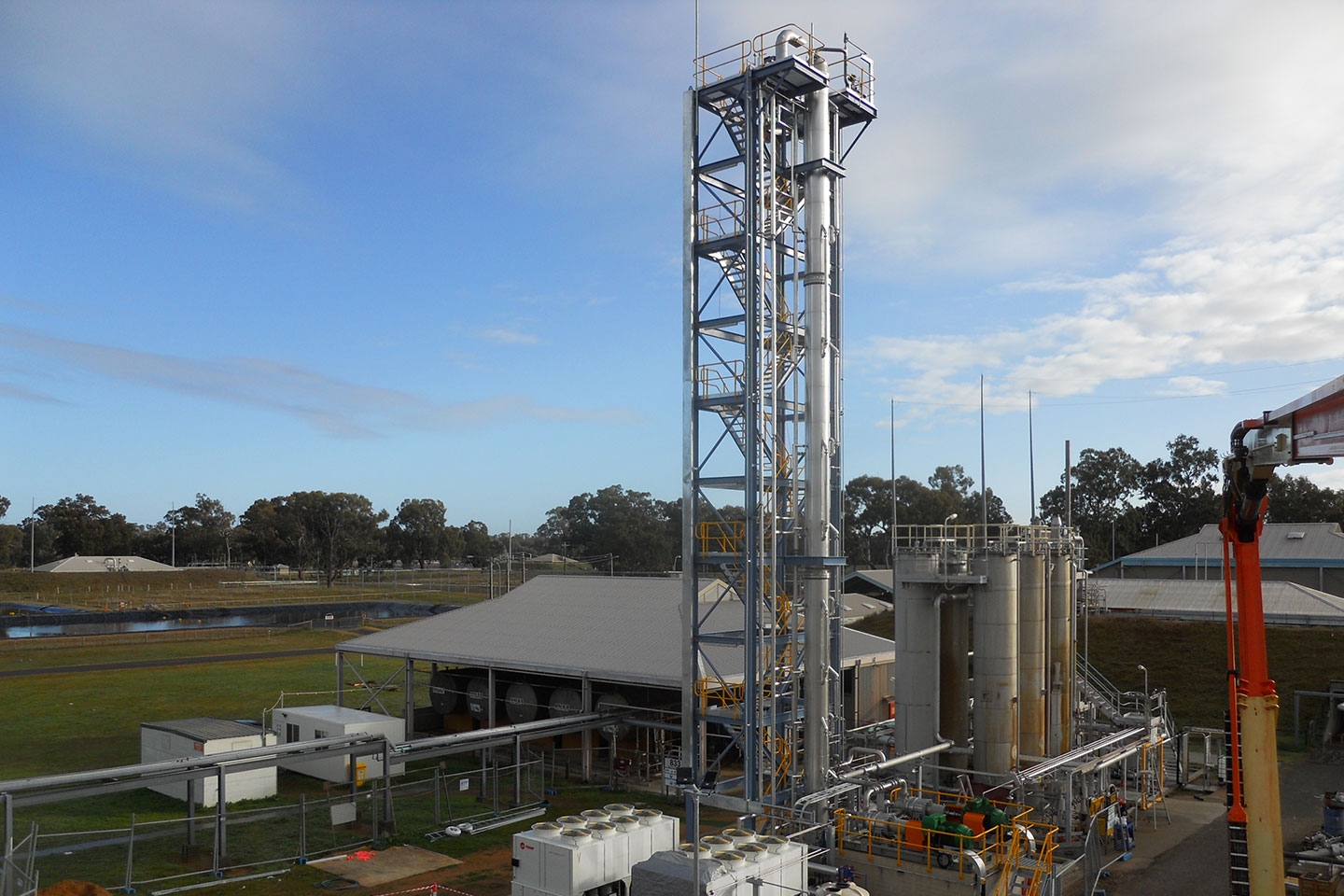 Update on GLP's installation of a new Fume Absorption Plant at Thales, Mulwala